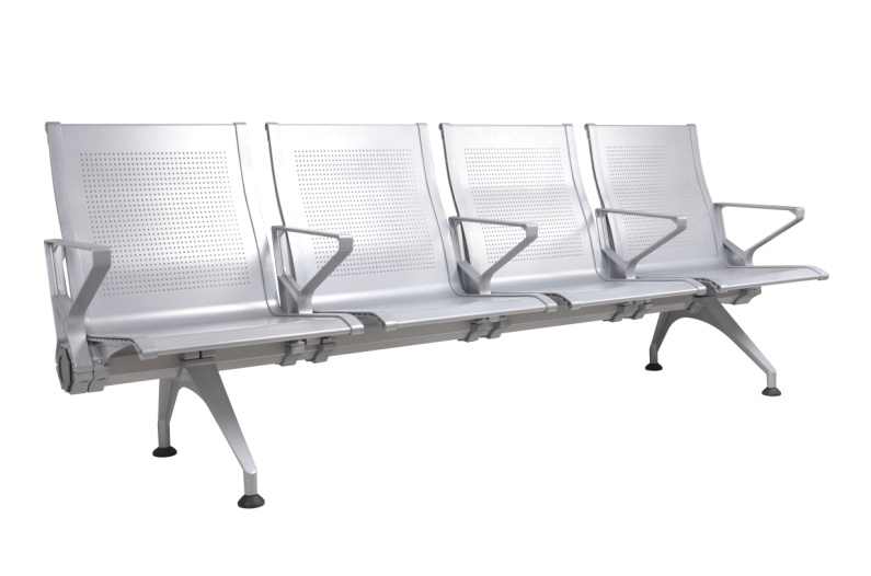 机场等候椅构成以及使用材料介绍