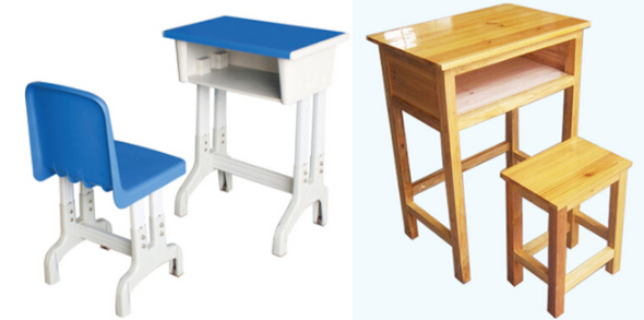 中小学各年级课桌椅采购标准以及原则，至少配三种课桌椅